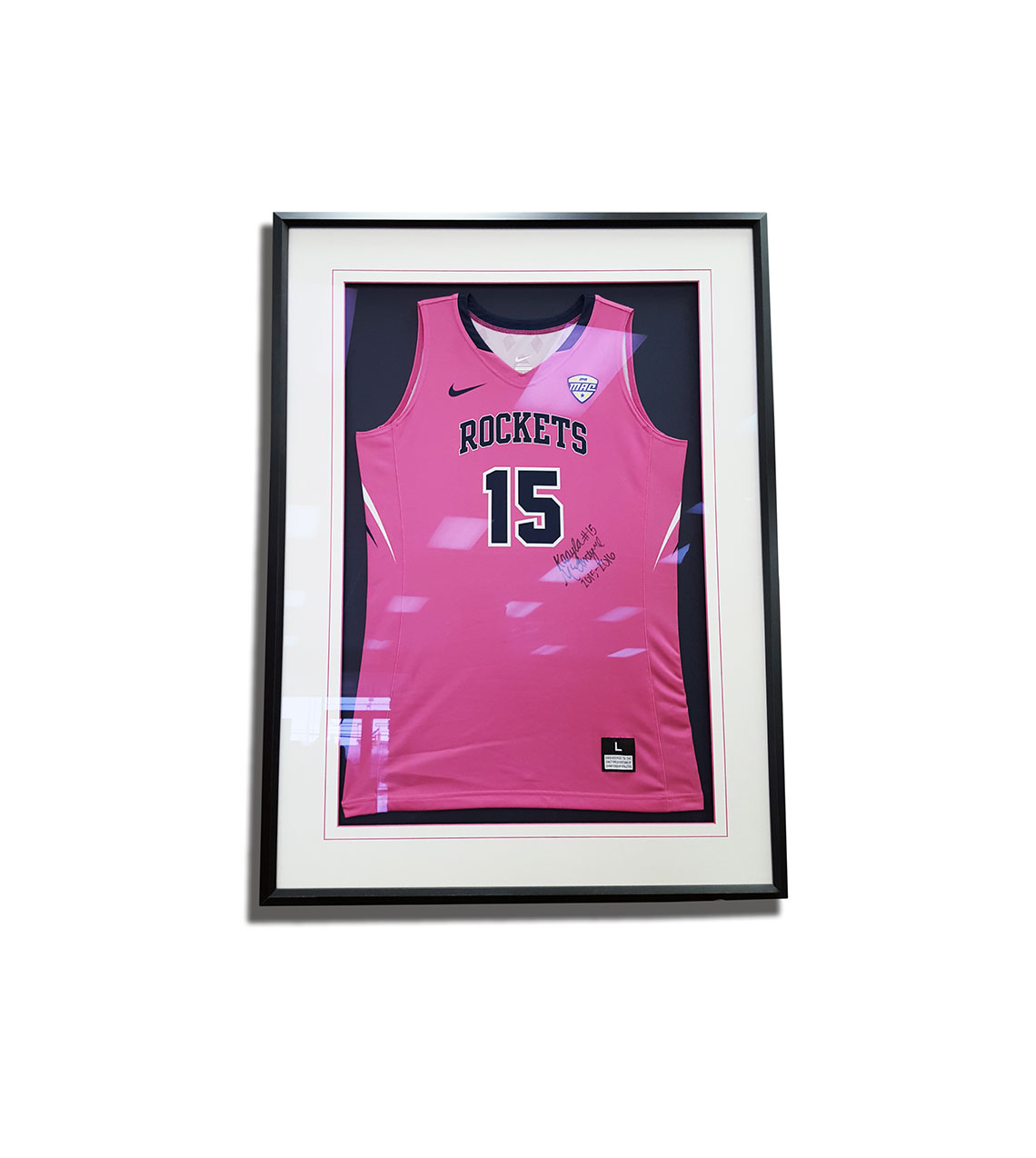 STANDARD Basketball Jersey Framing